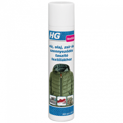 HG Víz, olaj, zsír és szennyeződés TASZÍTÓ textíliákhoz 300 ml spray