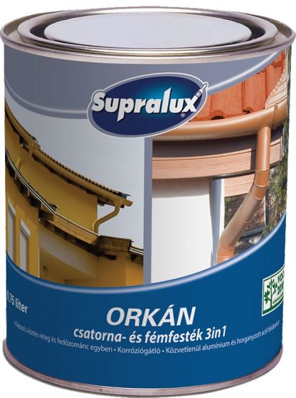 Supralux Orkán csatorna és fémfesték - kifutó termék