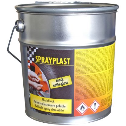 SPRAYPLAST LEHÚZHATÓ FESTÉK MATT FEKETE SZÓRÓPISZTOLYHOZ 3L MOTIP