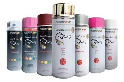 MOTIP Crafts matt színtelen lakk spray 400ml - Image 2