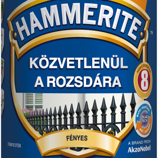 Hammerite közvetlenül a rozsdára - Fényes