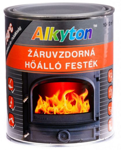 Alkyton hőálló festék 750°C-ig
