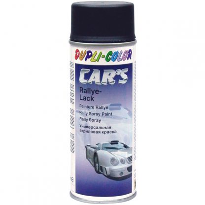 DUPLI COLOR RALLY Selyemfényű fekete festék spray 400 ml - Image 2