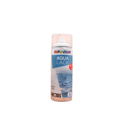 Dupli Color AQUA Vízes bázisú, környezetbarát festék spray RAL9010 Fényes fehér 400ml