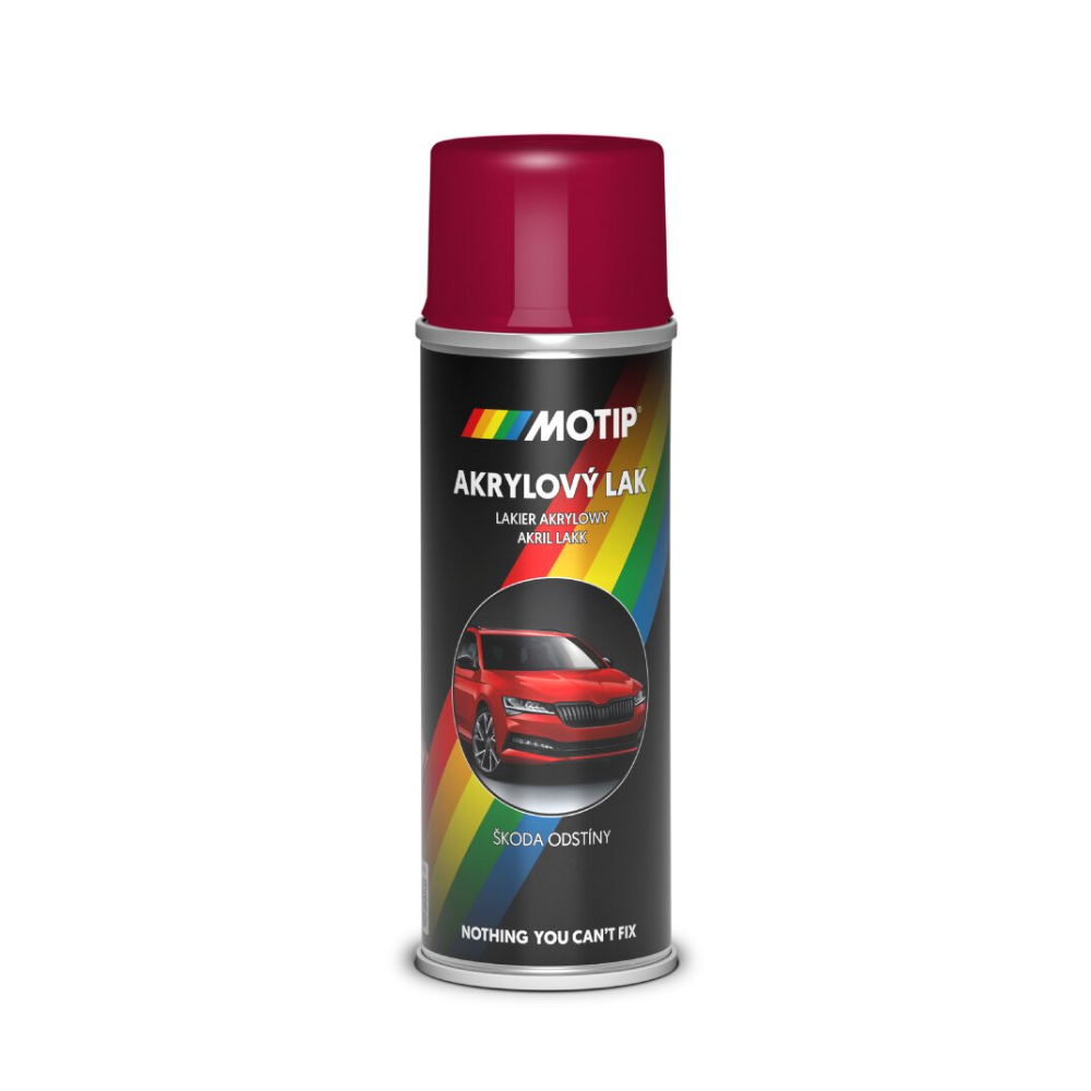 MOTIP AUTO-COLOR SKODA málnapiros festék spray 200ml